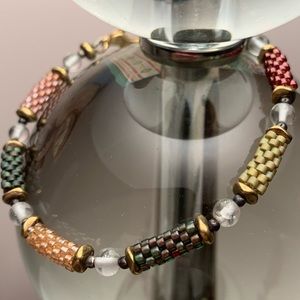 Glass Bead Bracelet